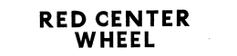 RED CENTER WHEEL trademark