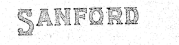 SANFORD trademark