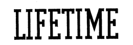 LIFETIME trademark