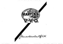 MARTIN'S V.V.O. JAMES MARTIN & CO. LTD. trademark