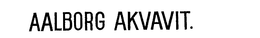 AALBORG AKVAVIT trademark