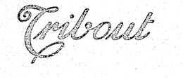 TRIBOUT trademark