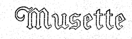 MUSETTE trademark