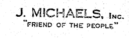 J. MICHAELS INC. "FRIEND OF THE PEOPLE" trademark