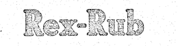 REX-RUB trademark