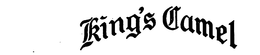 KING'S CAMEL trademark