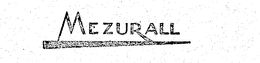 MEZURALL trademark