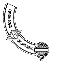 CORDON ROUGE SOCIETE VINICOLE DE CHAMPAGNE SUCCR. G.H. MUMM & CO. trademark