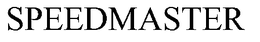 SPEEDMASTER trademark