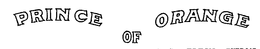 PRINCE OF ORANGE trademark