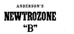 ANDERSON'S NEWTROZONE "B" trademark