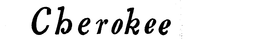 CHEROKEE trademark