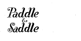 PADDLE & SADDLE trademark
