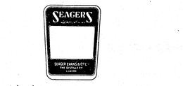 SEAGER'S SEAGER EVANS & CO. LTD THE DISTILLERY LONDON trademark