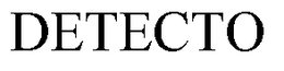 DETECTO trademark