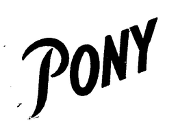 PONY trademark