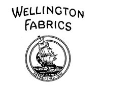 WELLINGTON FABRICS ESTABLISHED 1845 trademark