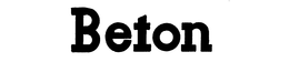 BETON trademark