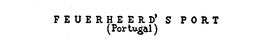FEUERHEERD'S PORT (PORTUGAL) trademark