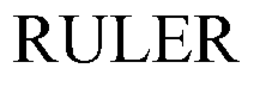 RULER trademark