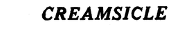 CREAMSICLE trademark