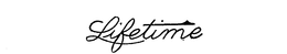LIFETIME trademark
