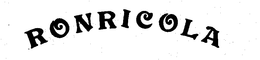 RONRICOLA trademark