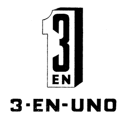 3-EN-UNO 3 IN 1 trademark