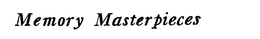 MEMORY MASTERPIECES trademark