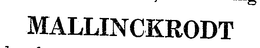 MALLINCKRODT trademark
