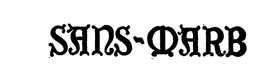 SANS-MARB trademark