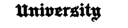 UNIVERSITY trademark