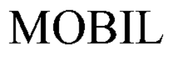 MOBIL trademark