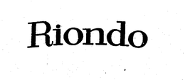 RIONDO trademark