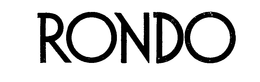 RONDO trademark