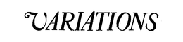 VARIATIONS trademark
