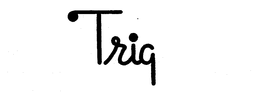 TRIG trademark