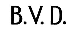 B.V.D. trademark