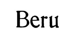 BERU trademark