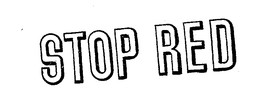 STOP RED trademark