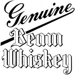 GENUINE BEAM WHISKEY trademark