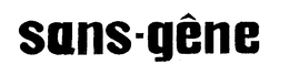 SANS-GENE trademark