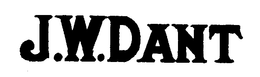 J.W. DANT trademark