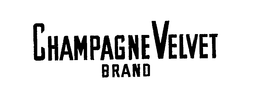CHAMPAGNE VELVET BRAND trademark