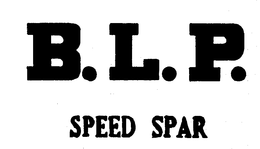 B.L.P. SPEED SPAR trademark
