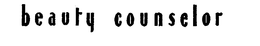 BEAUTY COUNSELOR trademark