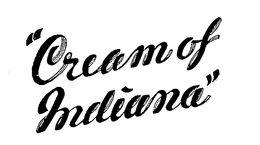 "CREAM OF INDIANA" trademark