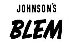 JOHNSON'S BLEM trademark
