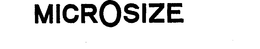 MICROSIZE trademark