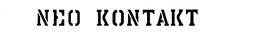 NEO KONTAKT trademark